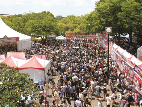 毎年30万人以上が来場する（写真は昨年の会場の様子）写真提供：ワイワイタイランド