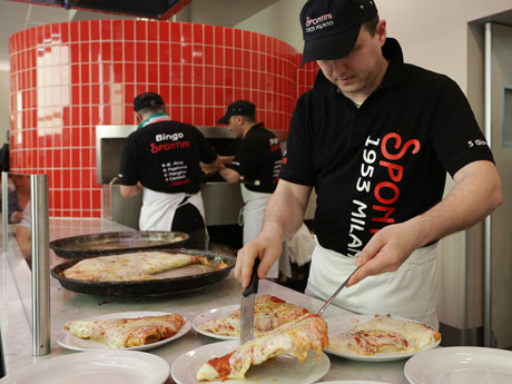 イタリア本国の店舗の様子