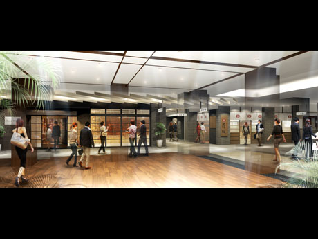 刷新する飲食エリアのイメージ