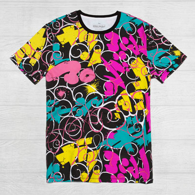 ファンタジスタ歌麿呂さんが手掛けたＴシャツ