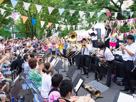 来場者参加型のコンテンツなどを予定する。写真は昨年開催したプレイベントの様子