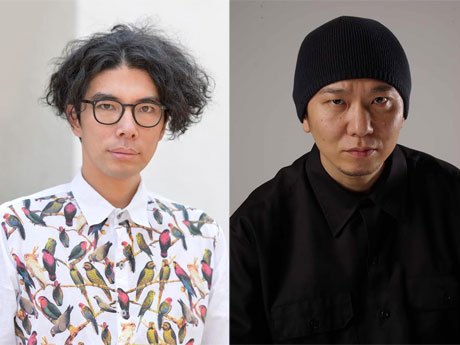 （左から）片桐仁さんと天明屋尚さん（photo by MATSUKAGE Hiroyuki）