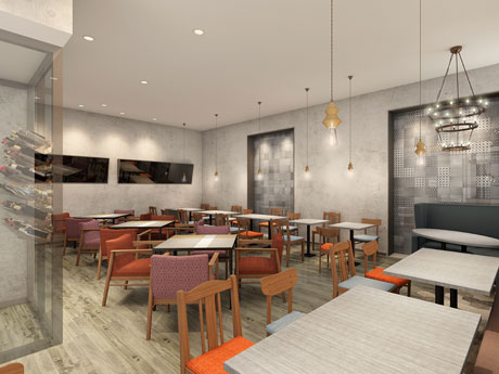 モデル・コラムニストのクリス-ウェブ・佳子さんがディレクションする店内イメージ