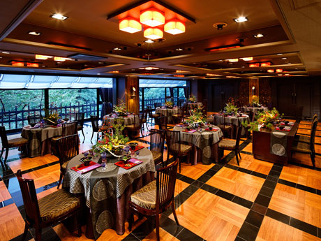 会場となる宴会場「饗（あえ）の庭- AE NO NIWA」