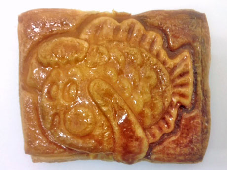 当日販売する「たいやき」デニッシュ