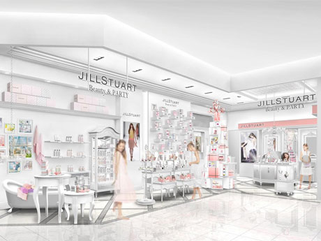 コスメやライススタイルアイテムを扱う「JILL STUART Beauty＆Party」のイメージ