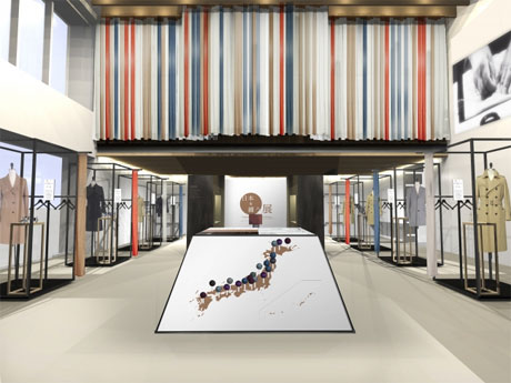 「日本を纏う展」の会場イメージ