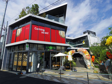 開業準備が進む「カスケード原宿」