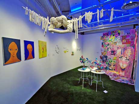 初参加クリエーターの作品を展示する「TOKYOシブカルランド。」