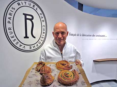 「フランスの本物の味を提供したい」と話すヴァスールさん