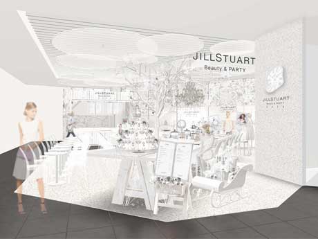 白を基調にする店舗イメージ