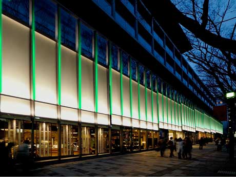 全面リニューアルする外壁照明のイメージ