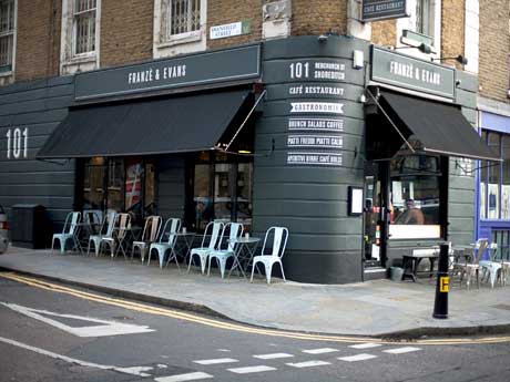 ロンドン本店の外観