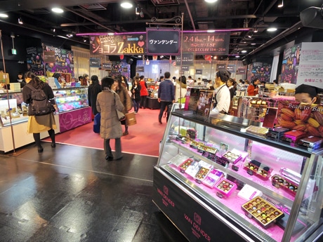 約30ブランドが出店する会場