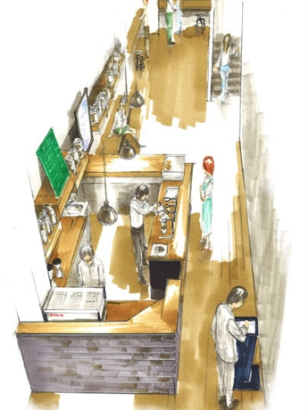 店内のイメージ