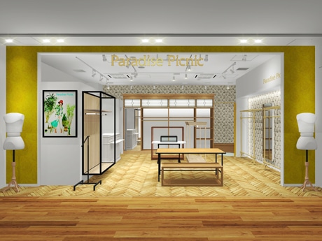 セレクトショップ「Paradise Picnic」の店舗イメージ