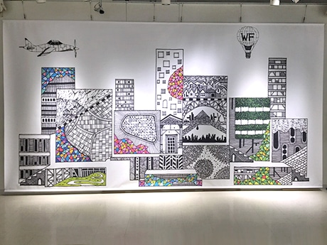 建築家・光嶋裕介さんが手掛けたツアーステージセットのドローイング