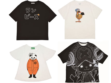 さまざまなデザインのTシャツ