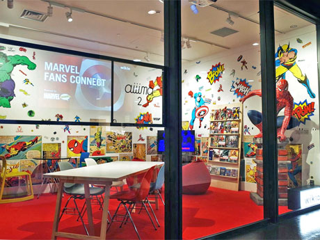 「MARVEL FANS CONNECT」の外観