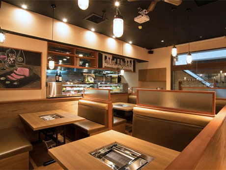 NYウエストビレッジにあるカフェをイメージした店内