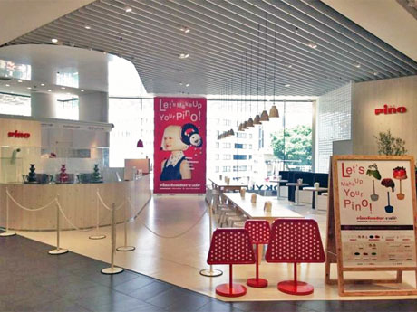 昨年開催時の「ピノフォンデュカフェ」