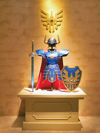 等身大スケールで製作したロト装備