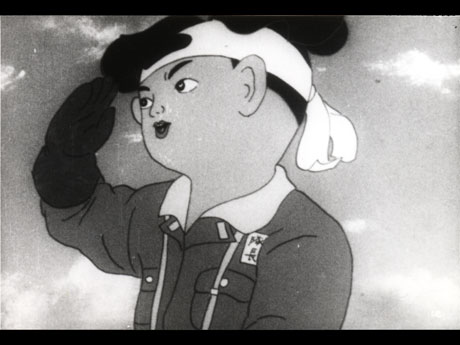 国内初の長編アニメ映画となった「桃太郎 海の神兵」より&copy;1945／2016松竹株式会社