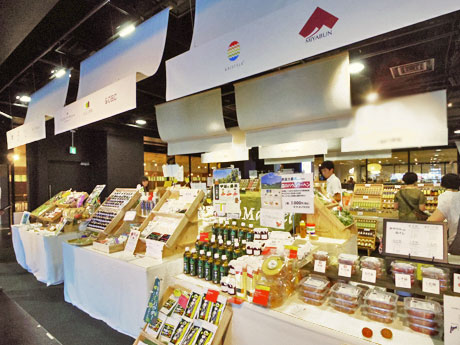 17店舗が出店するマルシェ