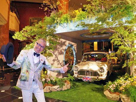 作品を手掛けた景観アーティストの石原和幸さん