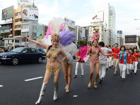 昨年開催時のパレードの様子