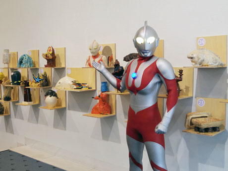 初日にはウルトラマンが来場した