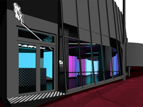 スペイン坂沿いの店舗外観イメージ