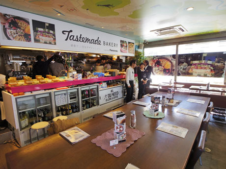 期間限定カフェ店内