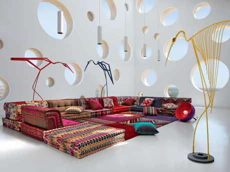 代表的な商品の組み立て可能なラウンジソファ「マ ジョン」