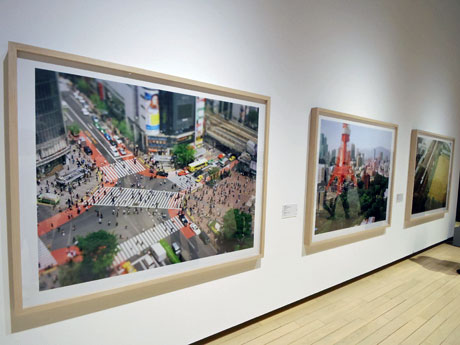 ミニチュアのように見える写真で知られる本城直季さんの作品