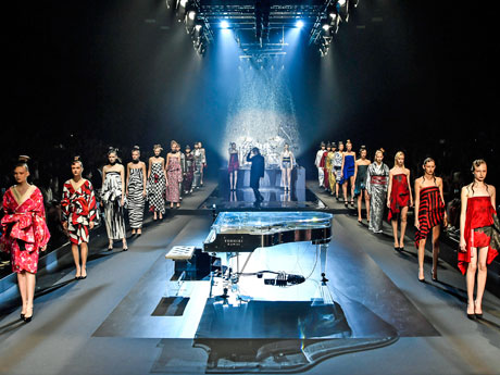 前回開催時の「YOSHIKIMONO」のショーより