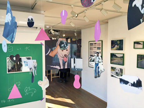 約150点の作品を展示する場内の様子