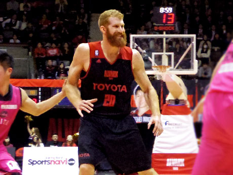 退団したアンドリュー・ネイミック選手