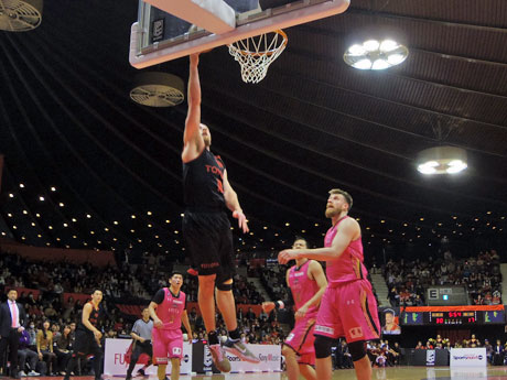 16得点を挙げる活躍を見せたザック・バランスキー選手