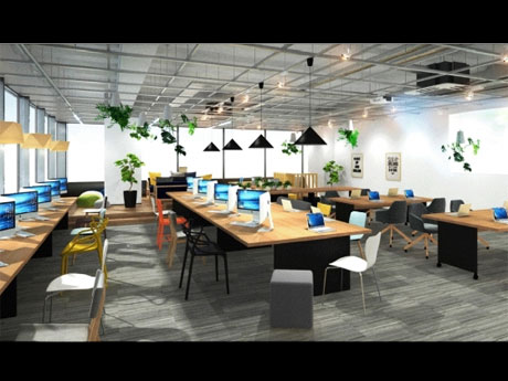 移転する「デジタルハリウッドSTUDIO渋谷」のイメージ&copy渋谷宮下町リアルティ