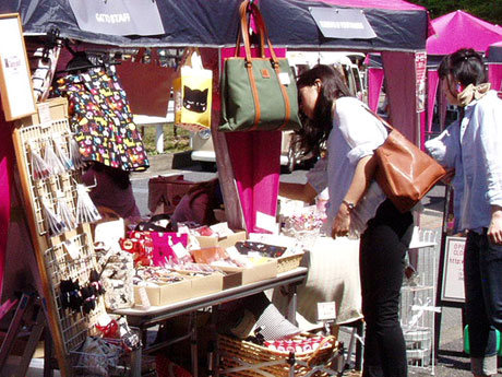 メイン会場ではマルシェを開く（写真は昨年開催時の様子）