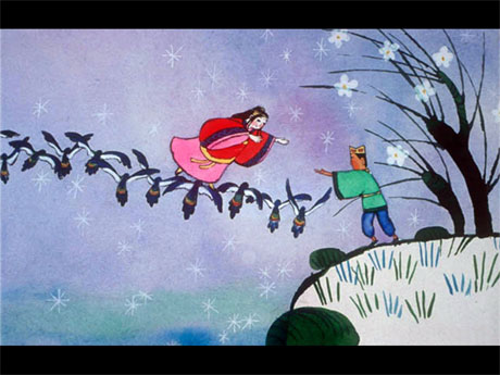 七夕当日に投影する「七夕・星空散歩」より