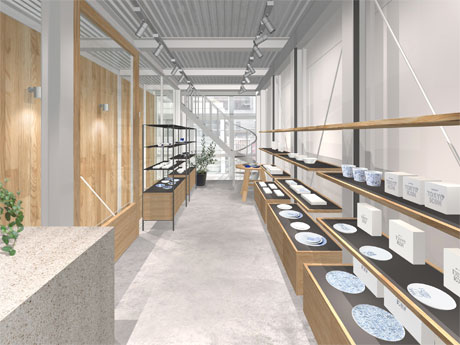 陶磁器ショップのイメージ