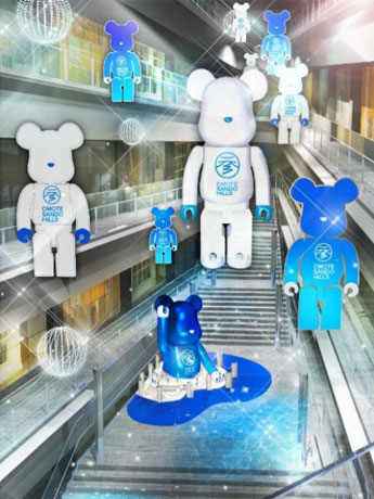 会場イメージ&copy;2017 MEDICOM TOY&copy;VELVETA DESIGN