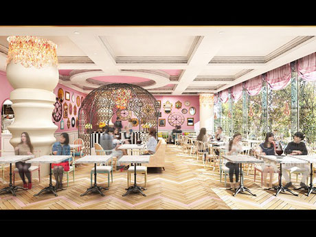 おとぎ話の世界観を大切にした店舗イメージ