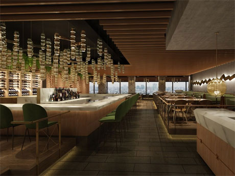 日本初出店となる豪発タイ料理レストラン「Longrain」の店内イメージ