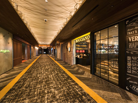 「洋」と「動」をテーマに「大人の遊び場」をイメージした39階フロア