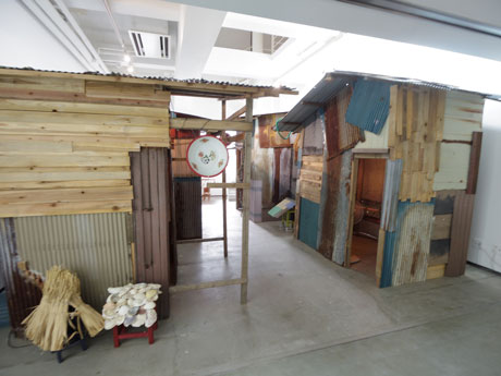 最後の展覧会「渋谷自在―無限、あるいは自己の領域」に参加している西原尚さんの作品