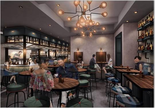 ニューヨーク。スタイルをコンセプトに仕上げる恵比寿店のイメージ