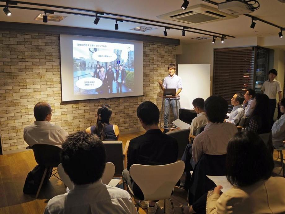 前回の様子。レクチャー後は懇親会も。